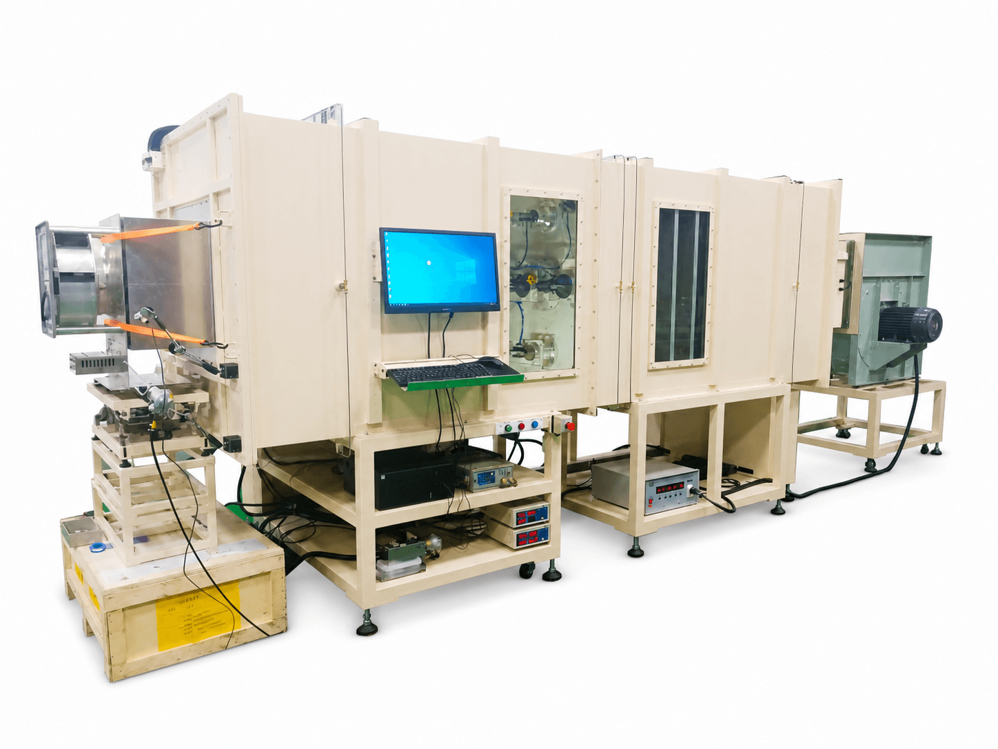 SW-2500 wind tunnel performance testing system