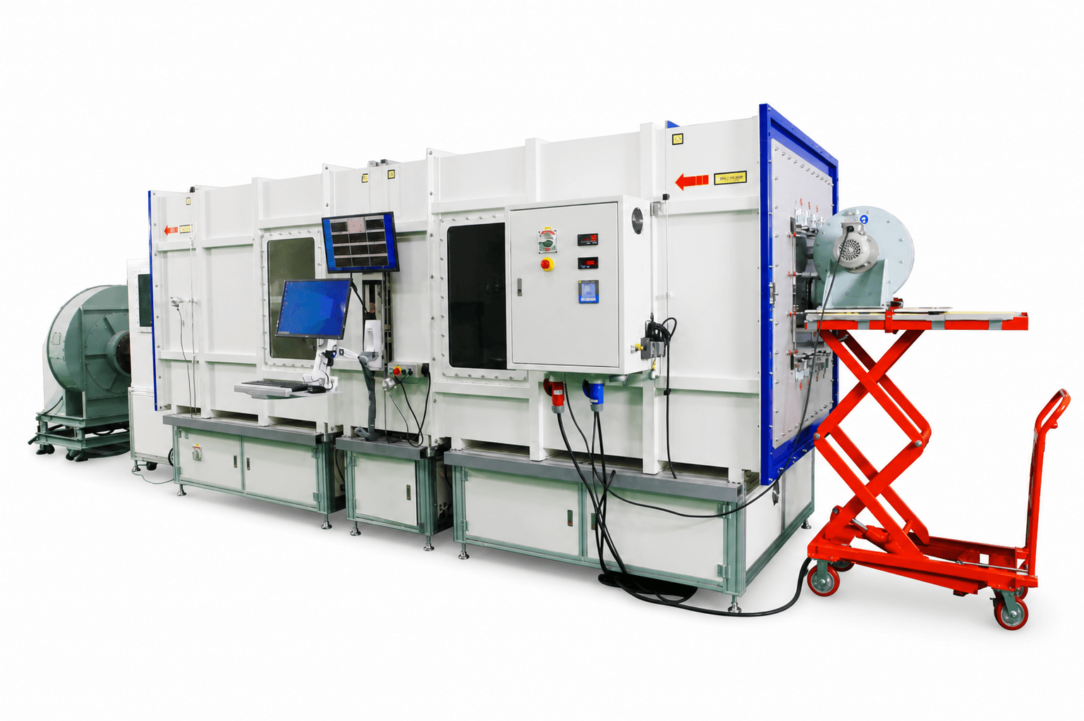 SW-5000 wind tunnel performance testing system